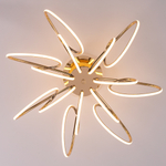 Citilux SALMA SMART CL224A172 RGB LED Умная люстра Золото