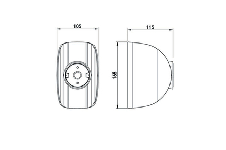 Настенный светодиодный светильник, 6Вт