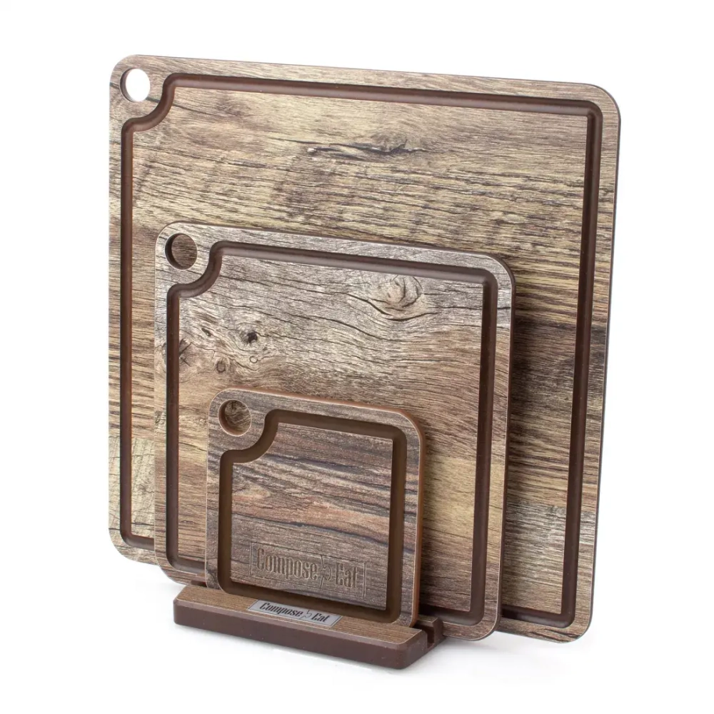 Набор подставок для горячего 3шт ComposeEat ProFashion дуб мореный