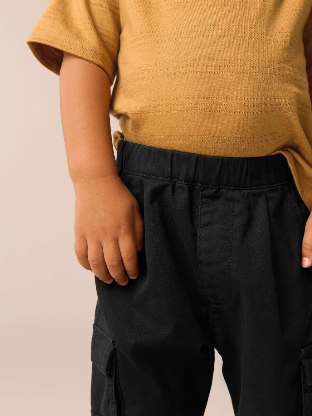 Брюки карго для мальчика Next E44-892, Черный