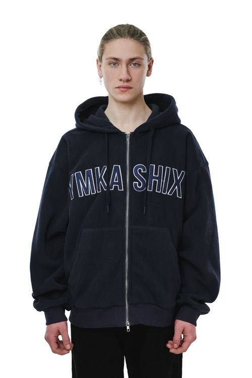 Худи Ymkashix Zip Original fleece темно-синее