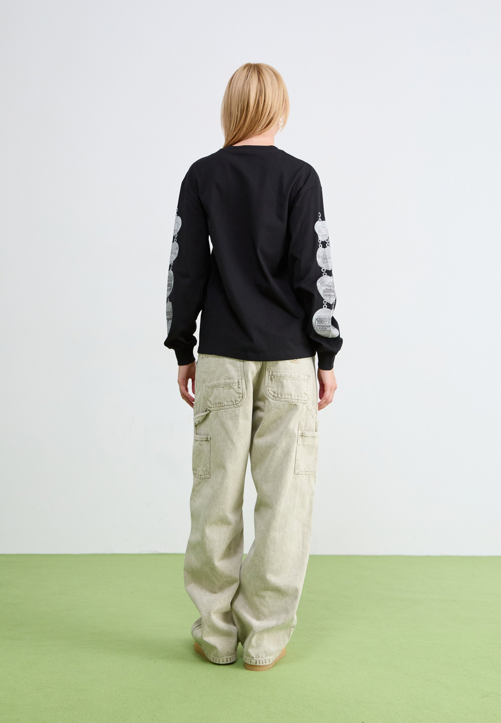 Carhartt WIP BRANDON - Джинсы свободного покроя - Зелёный