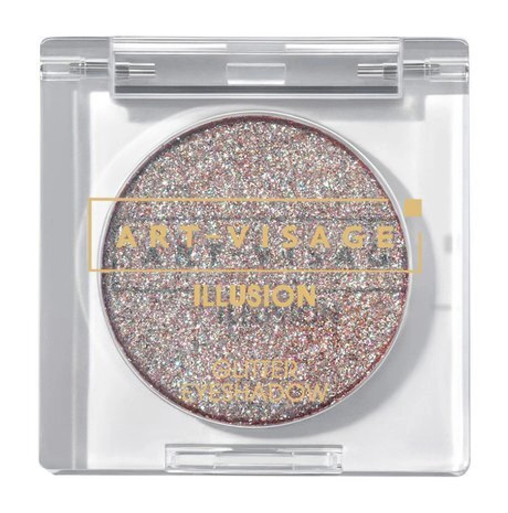 Тени для век Art-Visage Illusion glitter eyeshadow 1.9 гр