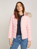 Пуховая kurtka Tommy Jeans - розовый(DW0DW18312)