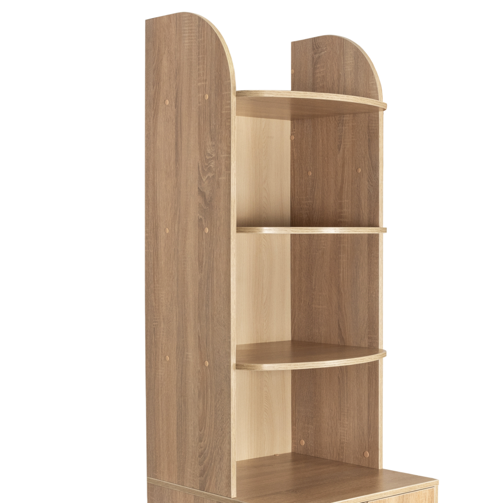 Модуль стеллажа с полками Дэми СМД.07