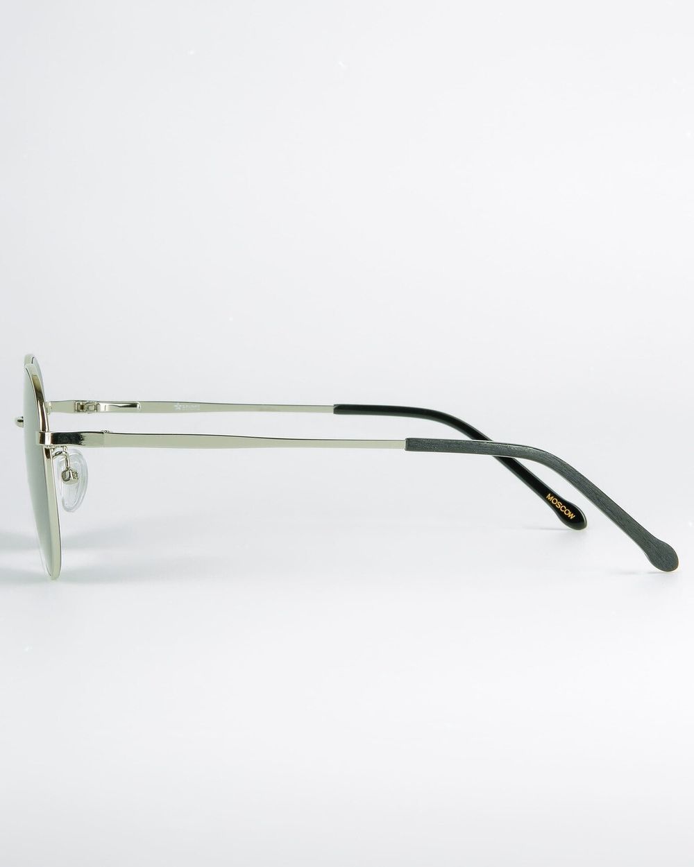 Очки солнцезащитные Spunky Round 2 Silver. dark grey