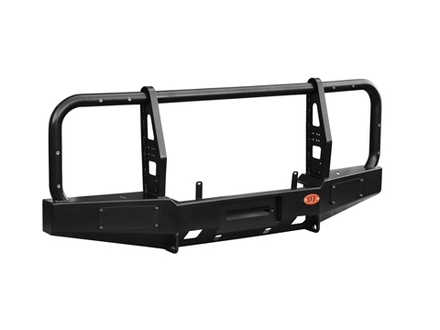 ПЕРЕДНИЙ СИЛОВОЙ БАМПЕР УАЗ ХАНТЕР ПОД ЛИФТОВАННЫЙ КУЗОВ (65 +/- 15 ММ) С ПЛОЩАДКОЙ ЛЕБЁДКИ