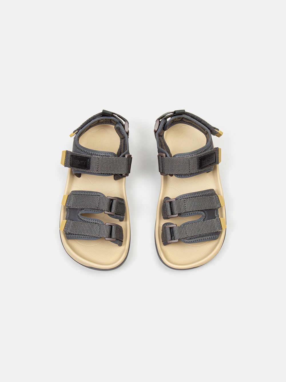 Сандалии "Графит" на липучке