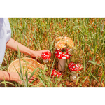 Ваза для цветов amanita, 19 см