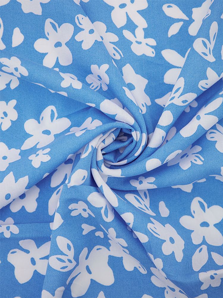 Ткань штапель принт, 92 гр/м2, ш. 150 см