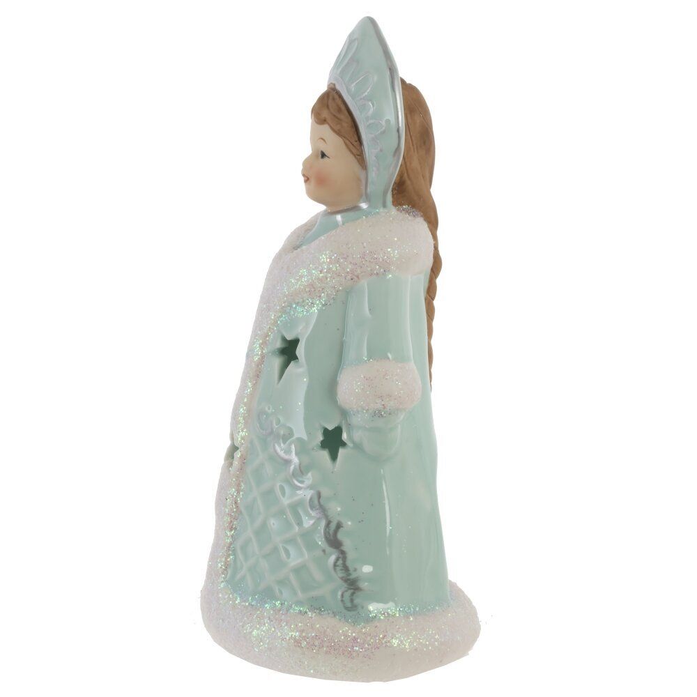 GAEM Подсвечник "Снегурочка, L8,5 W7 H16,5 см, 2в.