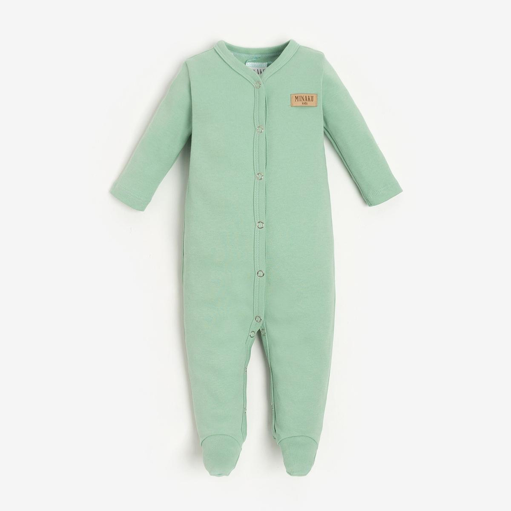 Комбинезон детский цв.зелёный, рост 68-74 см (MINAKU)