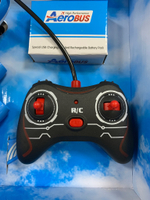 1126-1/A/Самолет р/у, 4 канала, свет, звук, аккум., USB шнур, коробка, в ассортименте/643684/35