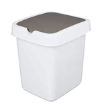 Контейнер для мусора "Tule" 14л (светло-серый)