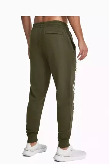 Штаны Under Armour Rival Fleece Graphic - зеленый