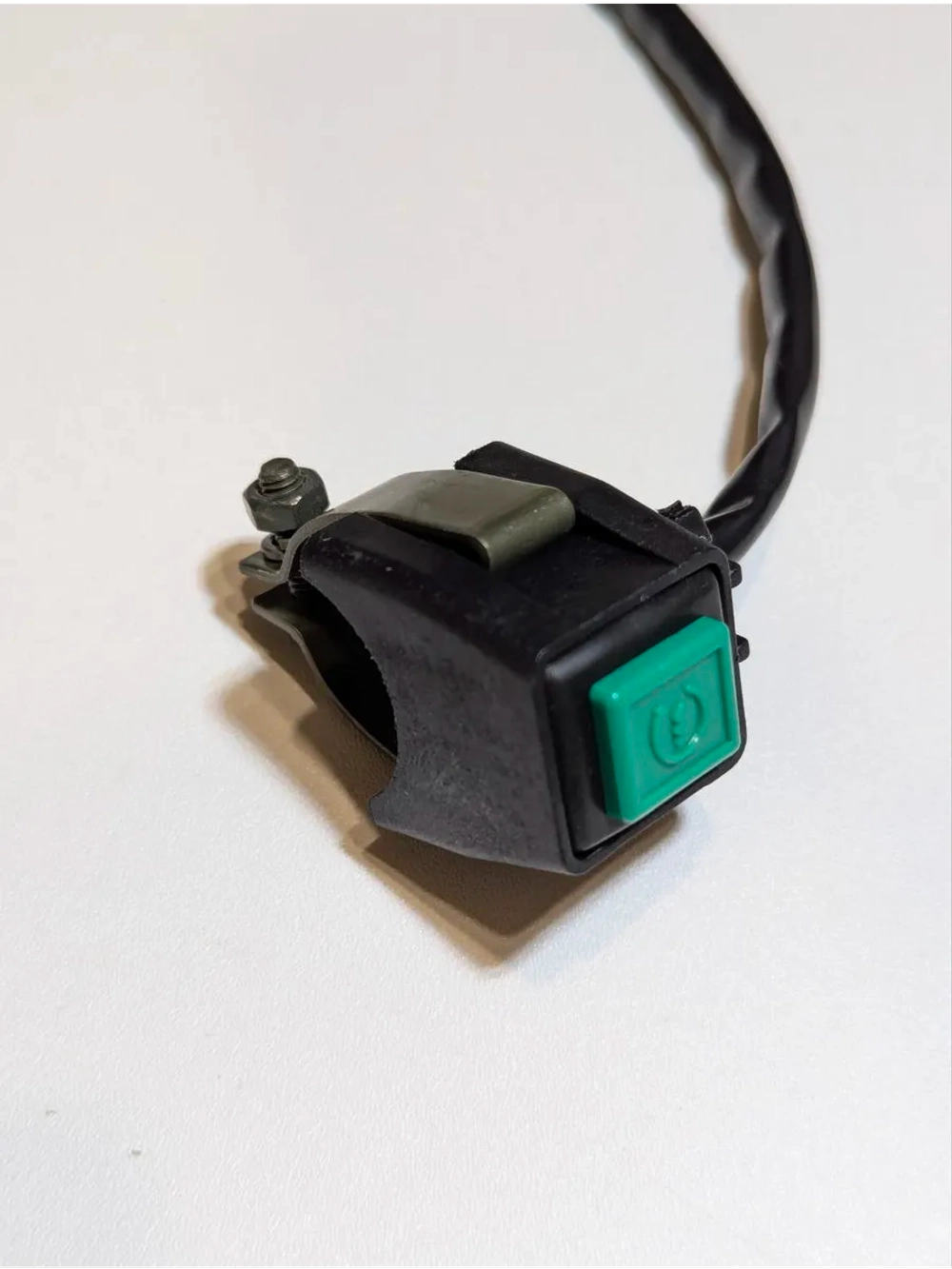 Кнопка старт-стоп на руль эндуро, питбайк. Квадратная