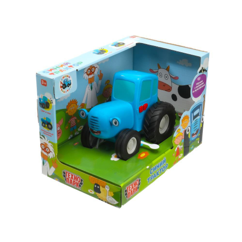 СИНИЙ ТРАКТОР 15 см, свет-звук