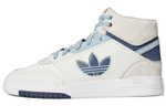 Adidas originals Drop Step Trend Retro lightweight, wear-resistant high panel shoes White and Blue