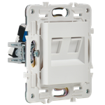 SKANDY Розетка компьютерная двойная RJ45 кат.5E SK-K03W арктический белый IEK