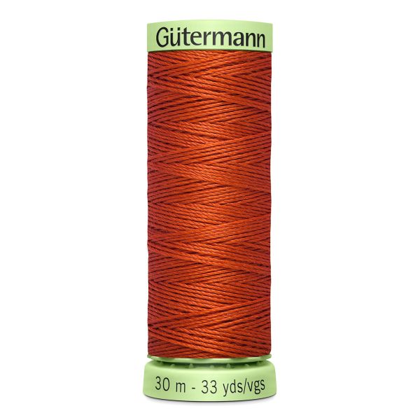 Нитки отделочные Gutermann Top Stitch 30 (30 метров), 5 кат. | 589 кирпичный