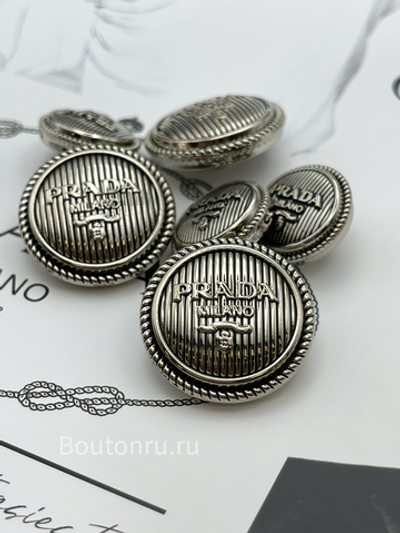 Пуговицы Прад. серебро
