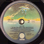 Black Sabbath - Live Evil 2LP (Голландия 1983г.)