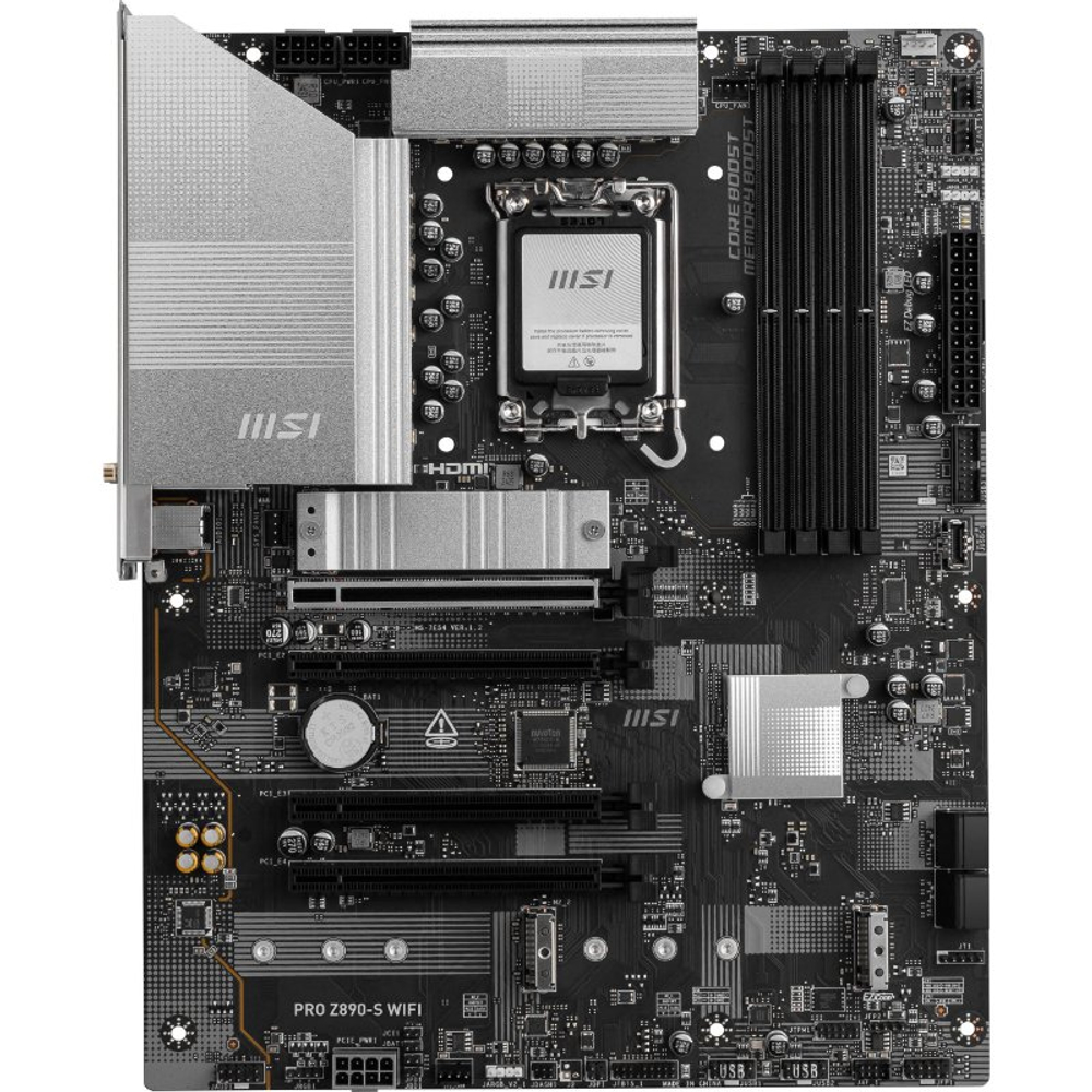 Материнская плата MSI PRO Z890-S WIFI6E LGA1851, DDR5, ATX