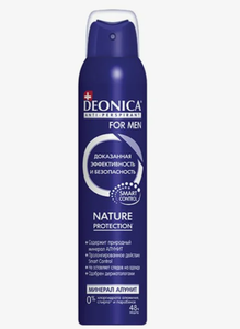ДЕЗОДОРАНТ DEONICA FOR MEN NATURE PROTECTION СПРЕЙ 200МЛ