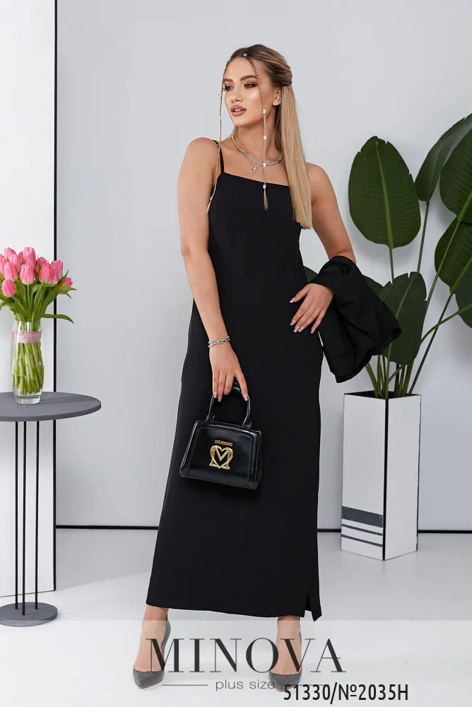 Костюм 2035Н-черный Minova