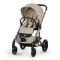 Детская коляска Cybex Balios S Lux TPE 2 в 1 Almond Beige