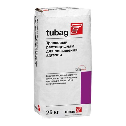 Quick-Mix TNH-flex - Трассовый раствор-шлам для повышения адгезии природного камня, серый, 25 кг