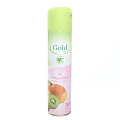 Освежитель воздуха ГОЛД ВИНД 2в1 Манго и киви 300мл