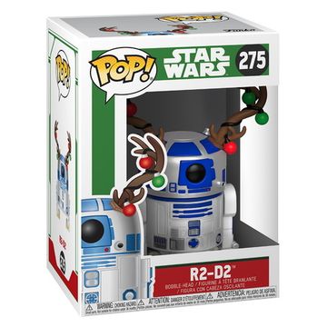 Фигурка Funko POP! Bobble Star Wars Holiday R2-D2 w/Antlers (275) 33891