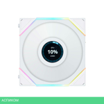 Комплект вентиляторов для корпуса Lian Li Uni Fan TL LCD 120 White 3шт (G99.12TLLCD3W.00)
