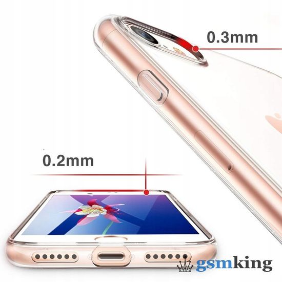 Silicone Case for Apple iPhone 7 | 8 | SE 2020 | 2022 Clear (Прозрачный)