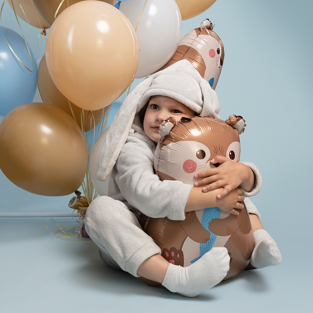 Шар (25''/64 см) Фигура, Милая выдра