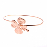 Браслет в виде листа Ester Bijoux Четырёхлистник LF13BC-RG BR