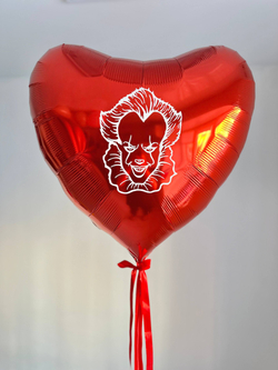 Воздушные гелиевые шары Клоун из Оно/Пеннивайз/Pennywise №4943