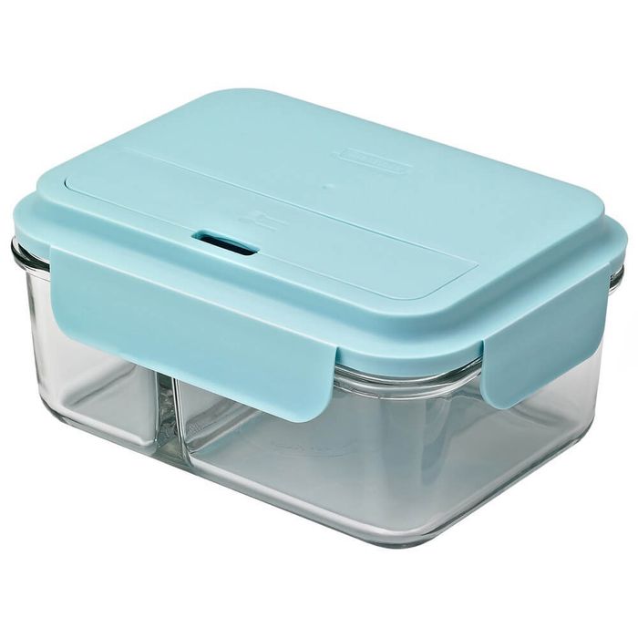 Контейнер ланч-бокс Glasslock GL-2578 Sky blue (1100ml; -20/+120℃; прямоугольный)