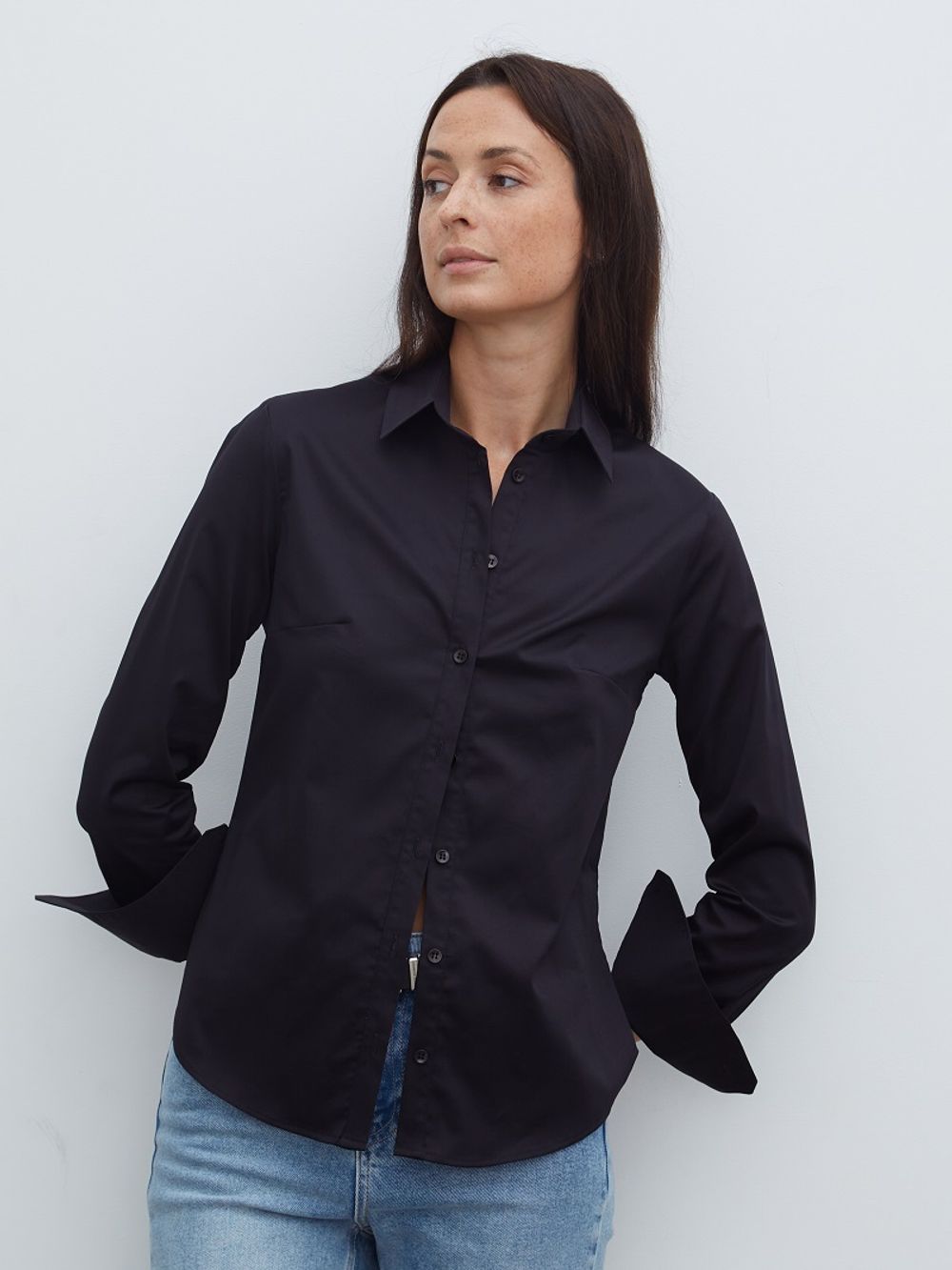 Рубашка Москва чёрная