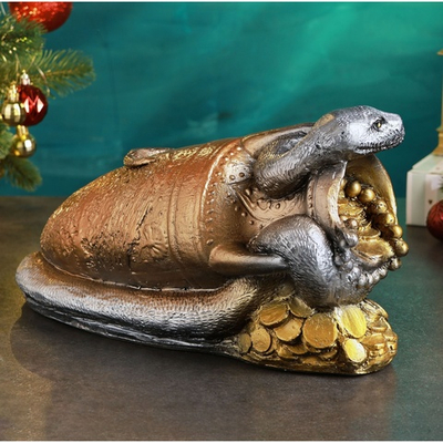 Копилка "Змея на кувшине" 32х19см 10794985