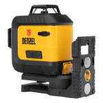 Лазерный уровень мультипризм. LXI 360-3 Green, 30 м, 520 Нм, акк. Li 2800 mAh, резьба 1/4" Denzel