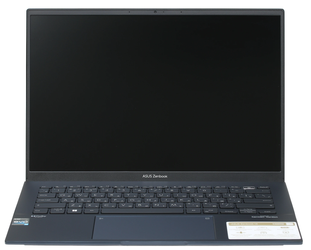 14" Ноутбук ASUS Zenbook UX3402VA Blue (2560x1600, Intel Core i7-1260P, 16ГБ, SSD 512ГБ, Intel Iris Xe Graphics, Win 11 Pro)