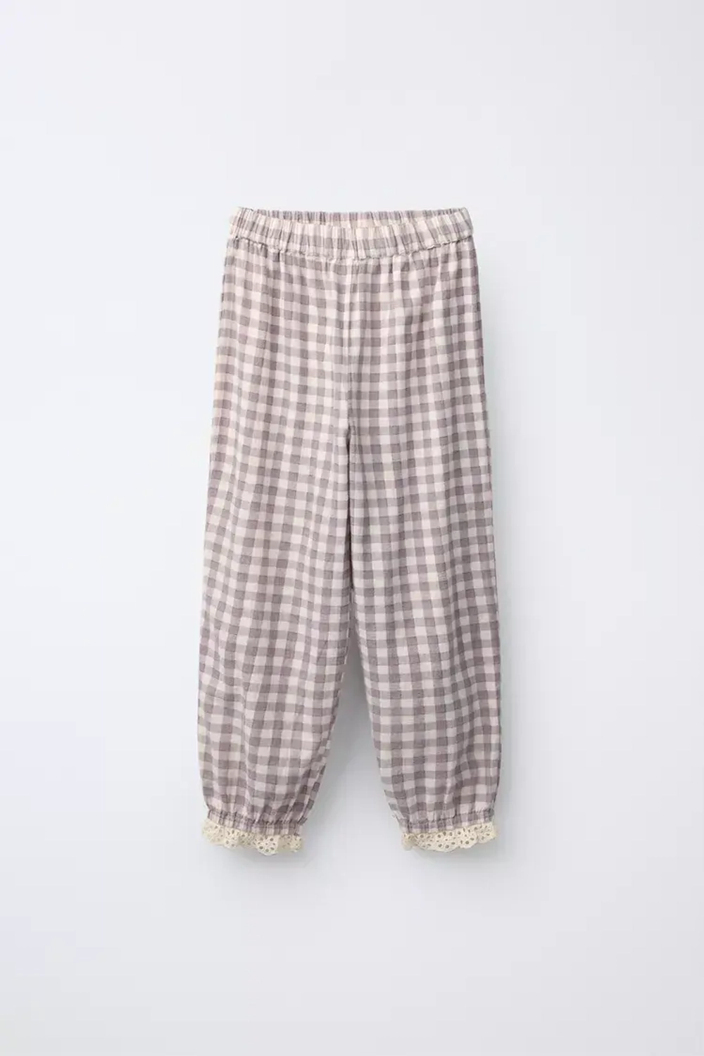 ZARA ПИЖАМА В КЛЕТКУ ВИШИ, ЦАЕТ МАЛЬВЫ