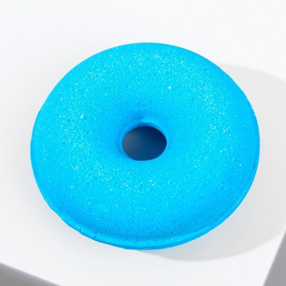 Бурлящий пончик «МЯУздец как расслабляет» с ароматом черники - 110 гр.