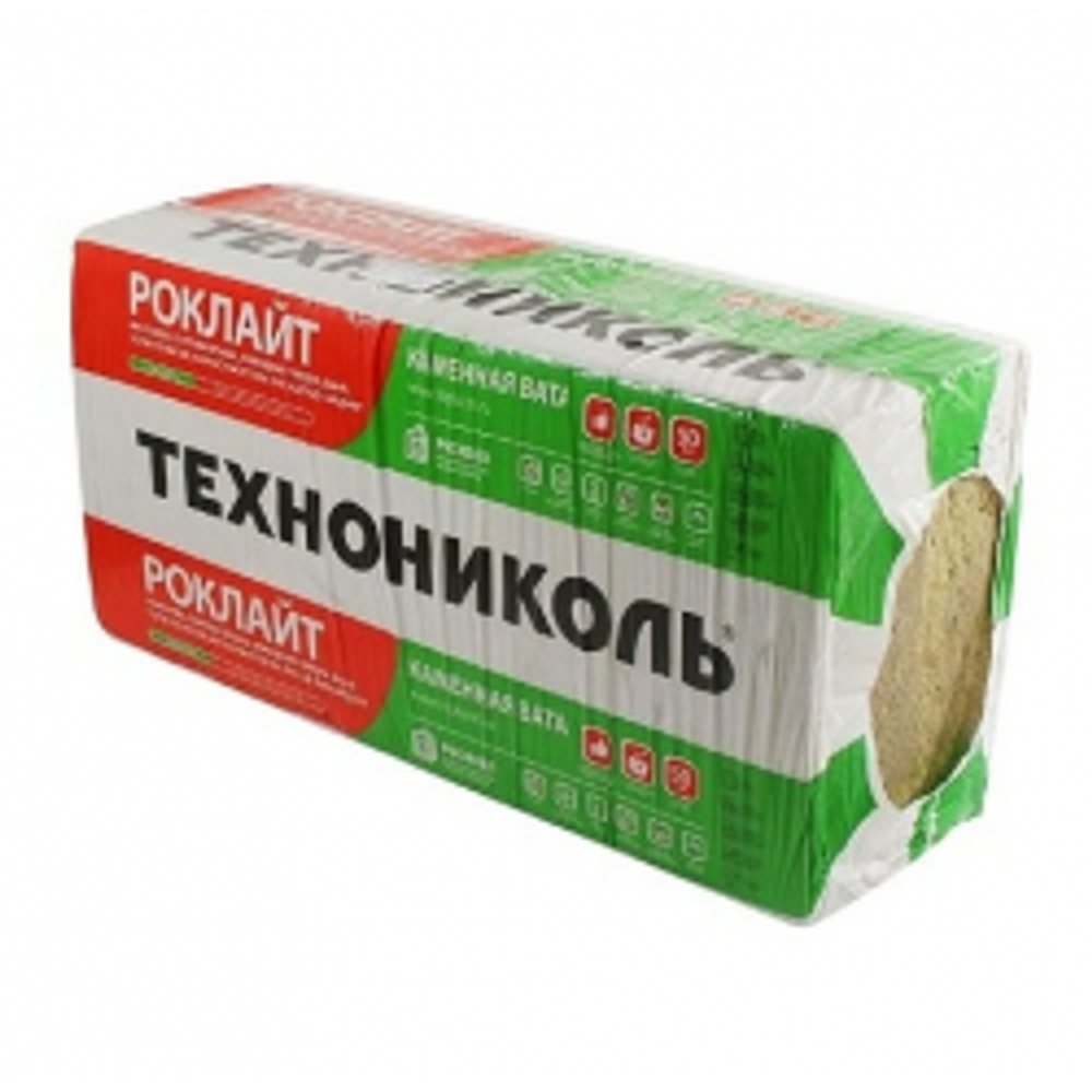 Теплоизоляция Роклайт (1200*600*50мм) плотность 35*4,32м2