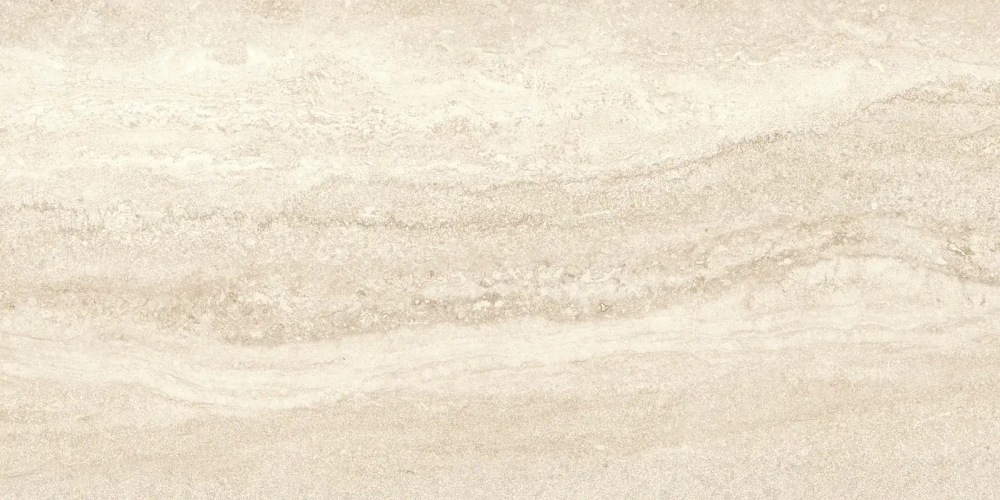 Керамогранит Alma Ceramica GFA3060ROM04R Romero 30x60 бежевый глазурованный матовый / противоскользящий / рельефный под травертин