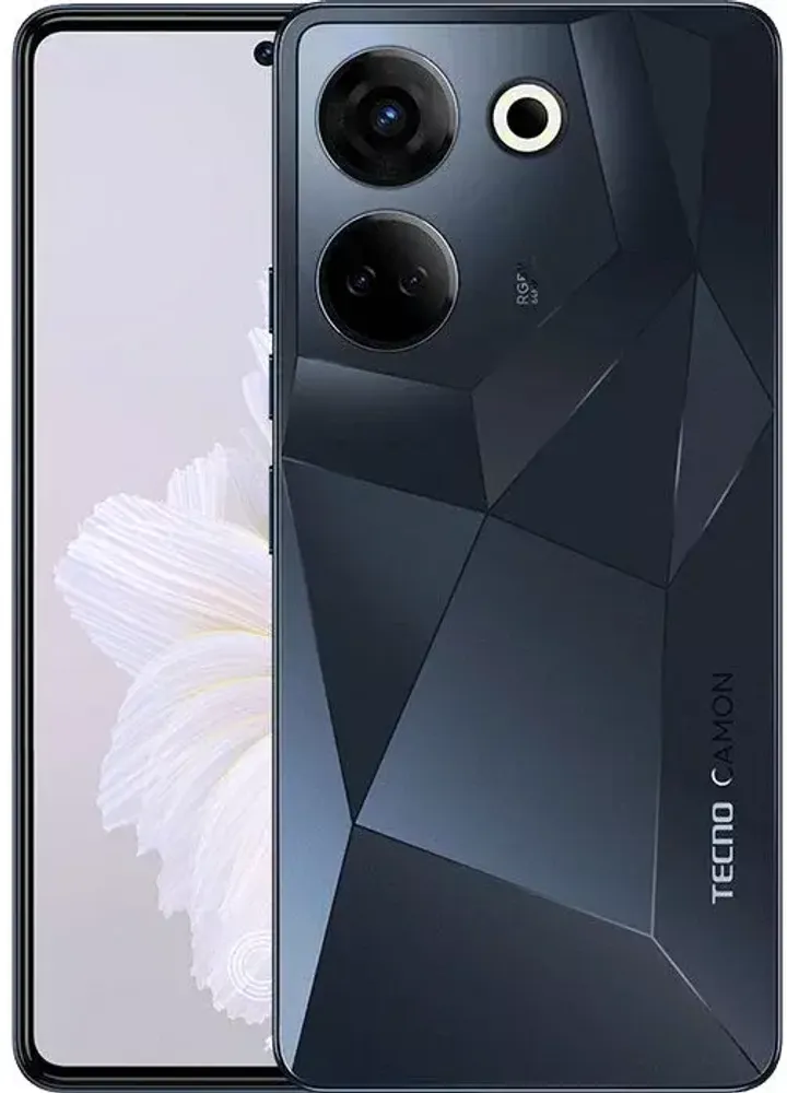 Смартфон TECNO CAMON 20 Pro (CK7N) 8/256GB Predawn Black