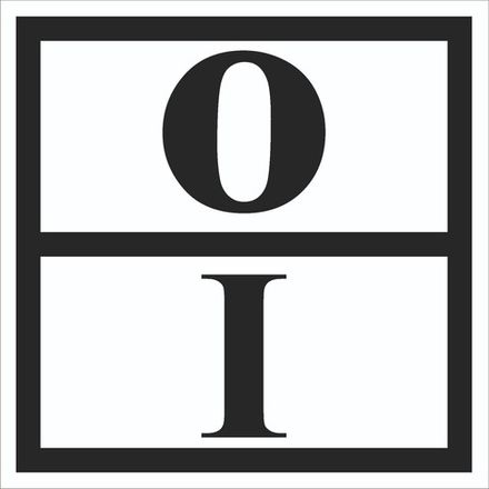 Наклейки на виниловой плёнке Знак отходов 1 класса опасности, 30x30 cм