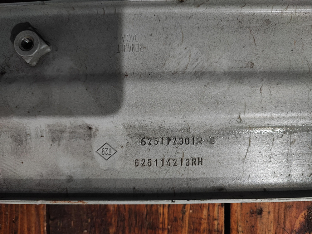 Панель передняя Renault Kaptur 16-нв Б/У Оригинал 625112301R